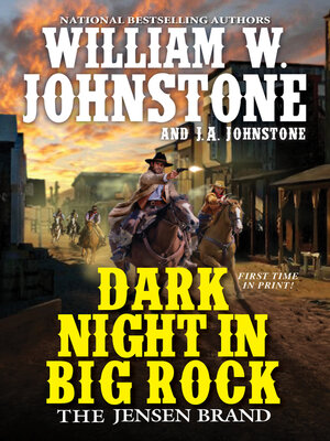 Dark Night in Big Rock - ebook